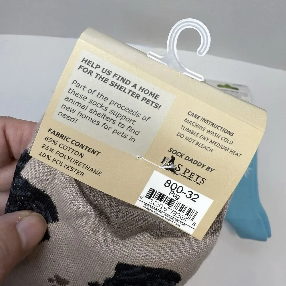 Veterinarian Animal Lover 3 Pair New Sock Bundle Lot Unisex New